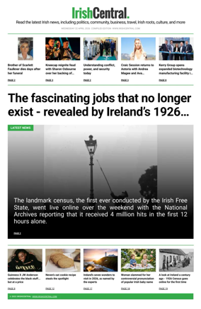 Cover of Irish Central