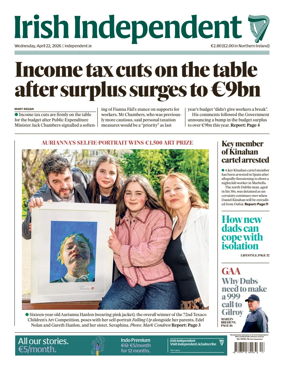 Cover of Irish Independent