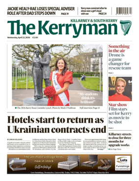Cover of The Kerryman (South Kerry Edition)