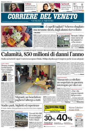 Cover of Corriere del Veneto (Venezia e Mestre)