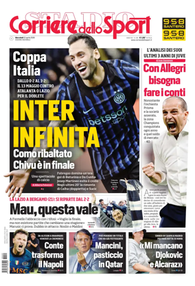 Cover of Corriere dello Sport (Nazionale)