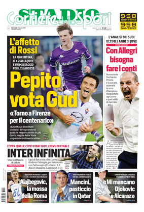 Cover of Corriere dello Sport Stadio (Firenze)