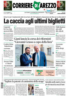 Cover of Corriere di Arezzo