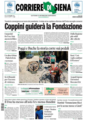 Cover of Corriere di Siena
