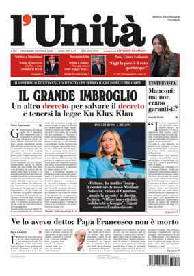 Cover of L'Unita