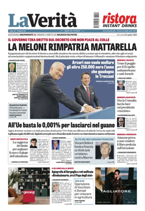 Cover of La Verita (Italia)