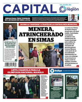 Cover of Capital Coahuila