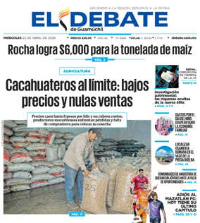 Cover of El Debate de Guamuchil