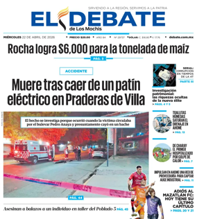 Cover of El Debate de Los Mochis