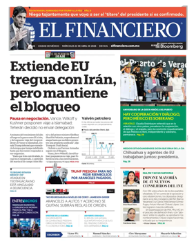 Cover of El Financiero