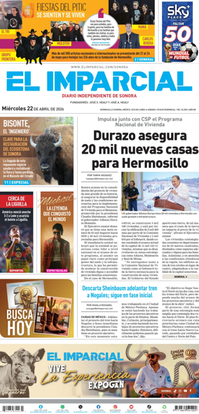 Cover of El Imparcial