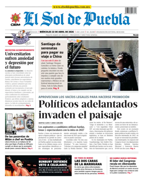 Cover of El Sol de Puebla