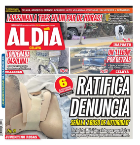 Cover of Periodico Al Dia (Celaya)