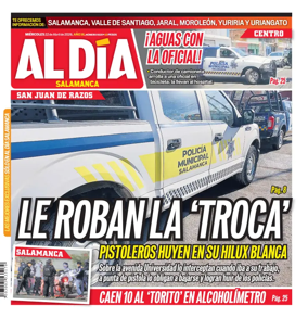 Cover of Periodico Al Dia (Salamanca)