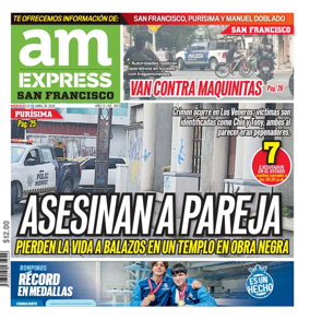 Cover of Periodico AM Express (San Francisco del Ricon)