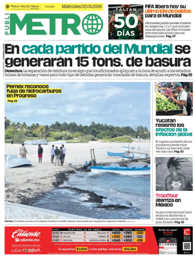 Cover of Publimetro Merida