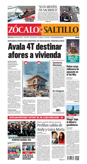 Cover of Zocalo Saltillo