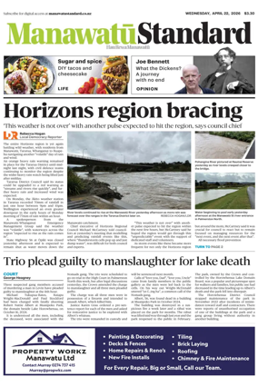 Cover of Manawatu Standard