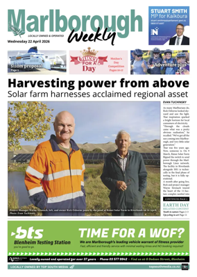 Cover of Marlborough Weekly