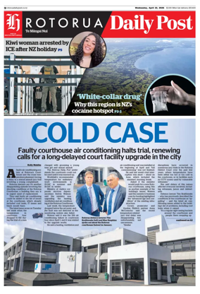 Cover of Rotorua Daily Post