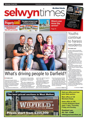 Cover of Selwyn Times