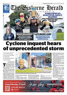 Cover of The Gisborne Herald