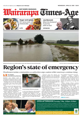 Cover of Wairarapa Times-Age (NZ)