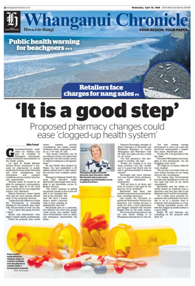 Cover of Whanganui Chronicle