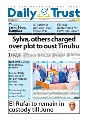 Cover of Daily Trust