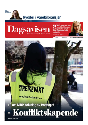 Cover of Dagsavisen