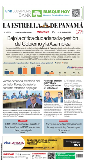 Cover of La Estrella de Panama