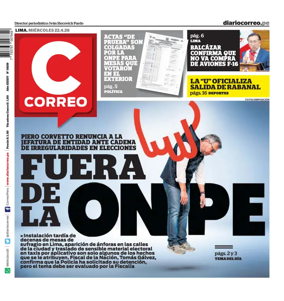 Cover of Diario Correo