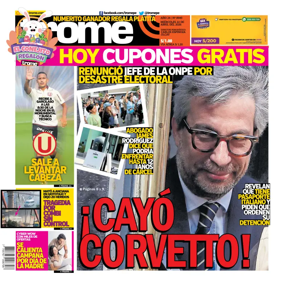 Cover of Diario Trome