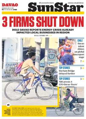 Cover of Sun.Star Davao
