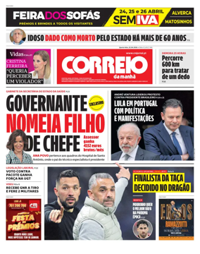 Cover of Correio da Manha