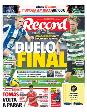 Cover of Record (Portugal)