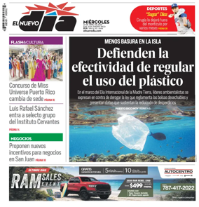 Cover of El Nuevo Dia