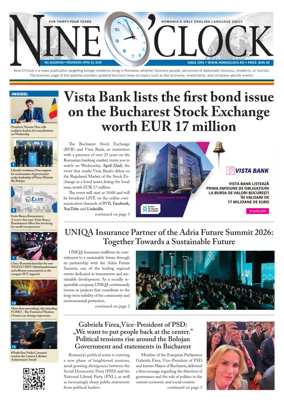 Cover of Nine o clock (Romania) Daily