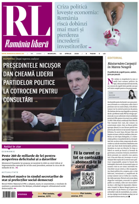 Cover of Romania Libera
