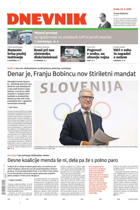 Cover of Dnevnik (Slovenija)