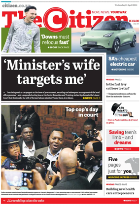 Cover of The Citizen (Gauteng)