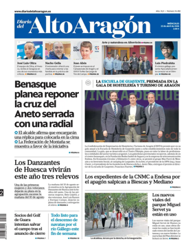 Cover of Diario del Alto Aragon