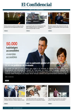 Cover of El Confidencial