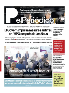 Cover of El Periodico - Catala