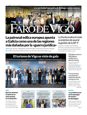 Cover of Faro de Vigo