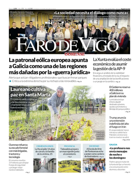 Cover of Faro de Vigo (Ourense)