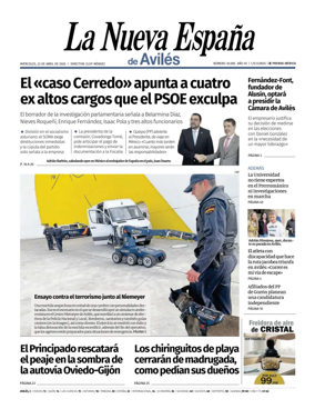 Cover of La Nueva Espana (Aviles)