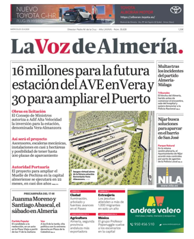 Cover of La Voz de Almeria