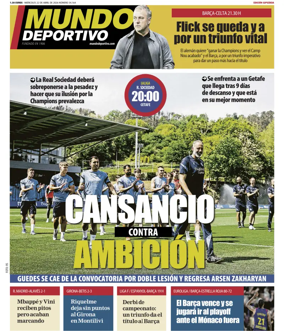 Cover of Mundo Deportivo (Gipuzkoa)