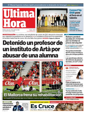 Cover of Ultima Hora